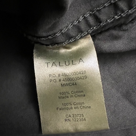 EUC Talula Authentic Army Field/Utility Jacket Sz S - Picture 9 of 16
